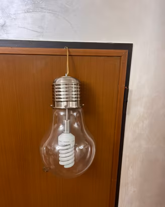 Lampadario vetro