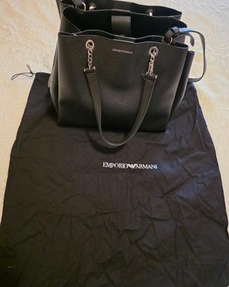 Borsa Armani nera, come nuova
