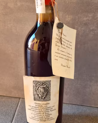 vin santo vintage ( etichetta Giorgio Forattini )