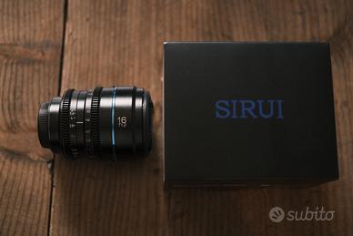 Sirui Nightwalker 16mm T/1.2 Fuji x
