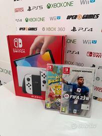Nintendo Switch Oled + 2 Giochi
