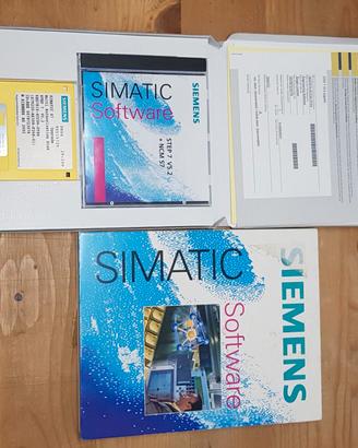 Software Siemens Step 7 V. 5.2 + lettore floppy di