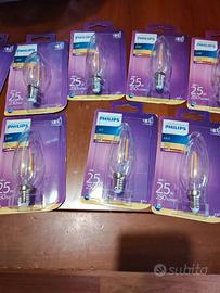 40 led 25 watt luce warm white e14 Philips 