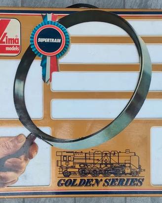 Trenino Lima Golden Series Supertrain startene set