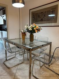 Tavolo Ikea allungabile 120-185 con sedie