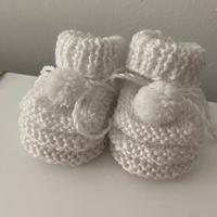 Babbucce neonato fatte a mano