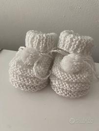 Babbucce neonato fatte a mano