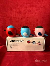 IKEA Vinterfint decorazioni uccellini