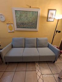 divano IKEA 3 posti grigio  