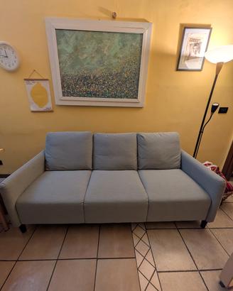 divano IKEA 3 posti grigio  