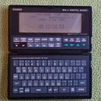 CASIO DIGITAL DIARY SF 7500