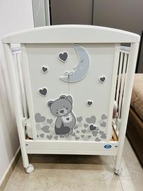 Culla Pali Pari a Nuovo / Lettino Pali