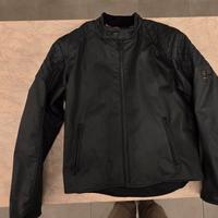 Giacca moto motociclista Triumph Braddan Wax Coton