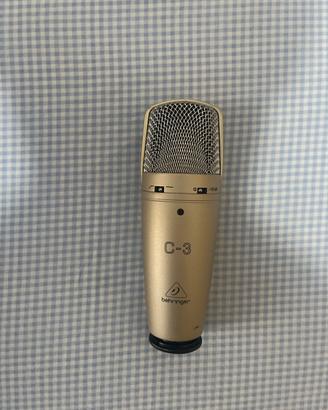 microfono a condensatore  behringer C-3