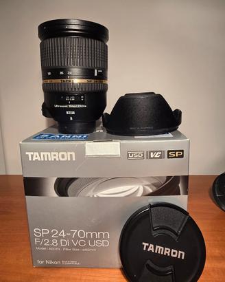 tamron zoom sp  AF 24-70 Di vc usd per Nikon F