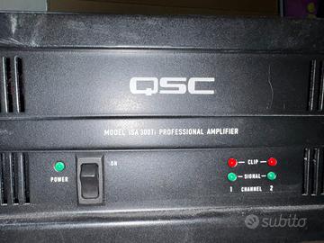 Impianto audio professionale