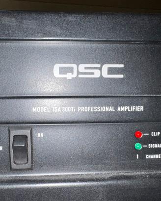 Impianto audio professionale