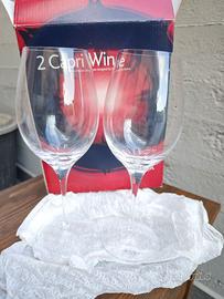 No. 2 Calici in cristallo Capri Wine Kosta Boda