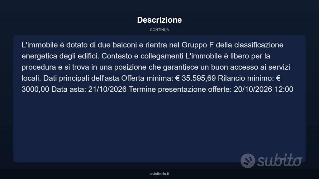 Appartamento – Monte San Giusto, San Giuseppe - Altro