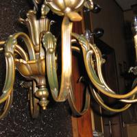 Lampadario ANTICO in ottone MOLTO BELLO