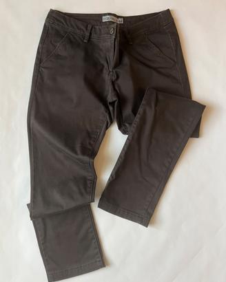 Pantaloni marroni tg44