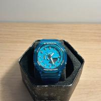 G-shock blue trasparente