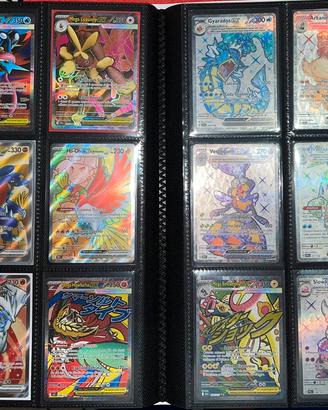 Album carte Pokémon ex & full art vari set