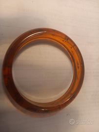 Bracciale Rigido Ambra Naturale Diametro 8 cm
