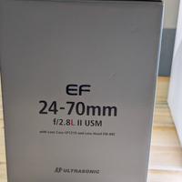 Canon Ef 24-70mm F/ 2.8 L II USM Garanzia 6 mesi