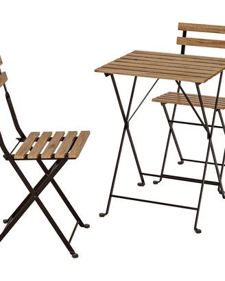 set TARNO IKEA, TAVOLO E 2 SEDIE