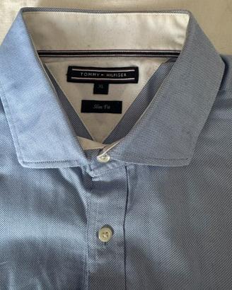 Camicia uomo Tommy Hilfiger nuova manica lunga