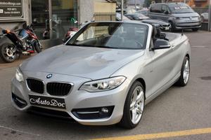 Bmw 218 i Cabrio Sport 1.5 136 CV 6M