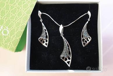 Elegantissimo e fine Set Schantò in Argento 925