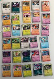 Lotto 30 carte Pokemon comuni 🇯🇵