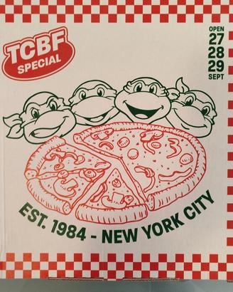 Cartone Pizza Ninja Turtles Ltd.ed.