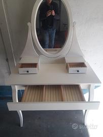 consolle con specchio