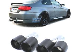 TERMINALI SCARICO DOPPIO UNIVERSALE 2x 89MM IN ACC