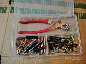 PINZA E PERNI DI FISSAGGIO CLECO