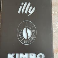 Insegna led illy, caffe borbone, Kimbo