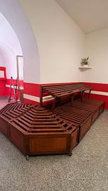 Gondole in legno ortofrutta