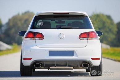 Estrattore posteriore sport vw golf 6 gti gtd abs