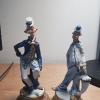 Statuine di capodimonte Viertasca  oggetto clown