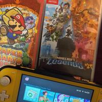 Switch lite gialla + giochi