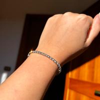 Bracciale Regolabile con Brillanti