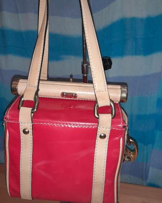 Borsa vernice rossa BALDI NINI