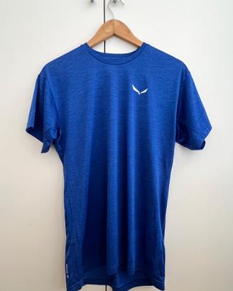 T-shirt SALEWA colore blu, taglia S, originale