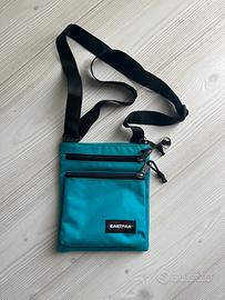 Borsa a tracolla Eastpak turchese originale