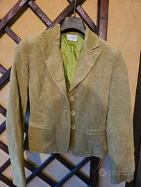 blazer donna Motivi velluto grigio tg. S