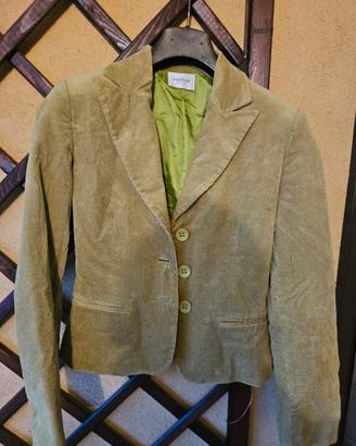 blazer donna Motivi velluto grigio tg. S