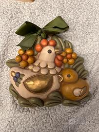 Formella Thun gallina e pulcino